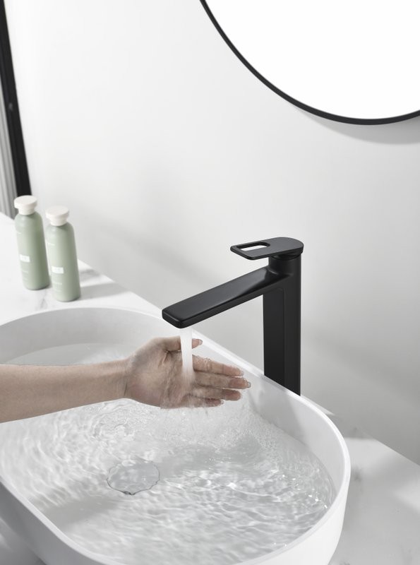 Смеситель для раковины Black&White Gravity 7203MB matt black