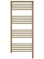 Полотенцесушитель электрический Сунержа Богема 3.1 32-6007-1250 130x55 см, подключение справа, золотой шелк, лесенка, с полкой