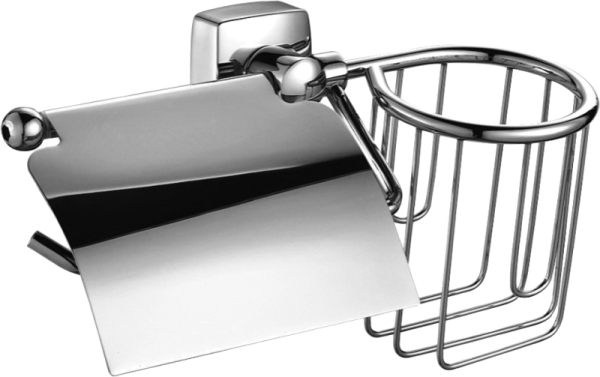 Держатель туалетной бумаги Fixsen Kvadro FX-61309+10 с держателем для освежителя