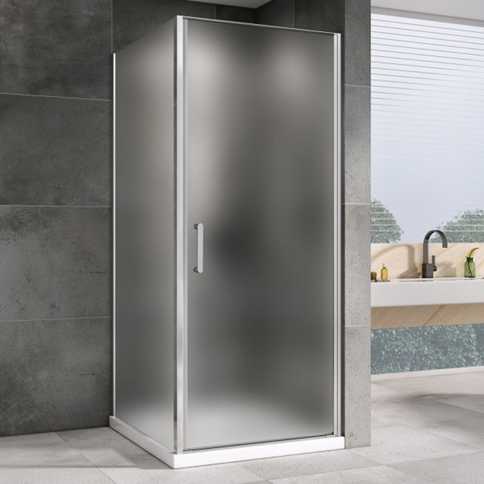 Душевой уголок Abber Sonnenstrand AG04090M-S75M 75x90, профиль хром, стекло матовое