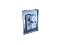 Кнопка смыва для унитаза AQUATEK Pneumo N PNN-0000003 АБС-пластик, цвет матовый хром