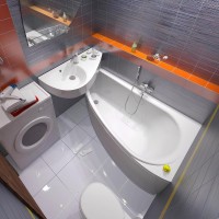 Комплект Акриловая ванна 1MarKa Piccolo R Стандарт 2+ 150x75 см, угловая, правая, встраиваемая, белая, асимметричная, со сливом-переливом