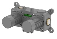 Душевой комплект WHITECROSS Y YSET13BL С ВНУТРЕННЕЙ ЧАСТЬЮ, черный матовый