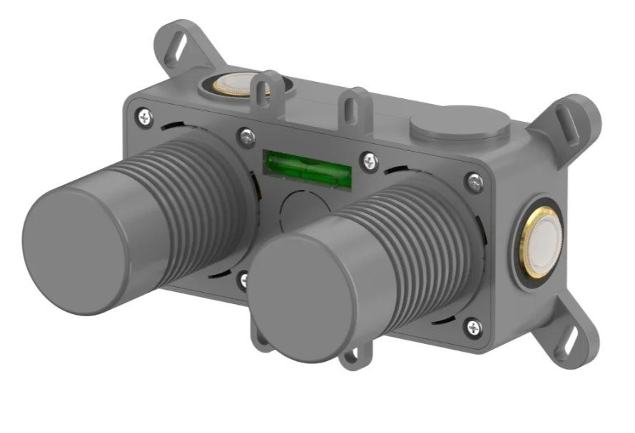 Душевой комплект WHITECROSS Y YSET13BL С ВНУТРЕННЕЙ ЧАСТЬЮ, черный матовый