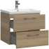 Мебель для ванной Cersanit Lara 50, раковина Como 50, зеркало LED 051 pro 55, с микрофоном и динамиками