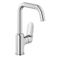 Смеситель для раковины Kludi X1 320270575 с донным клапаном, хром