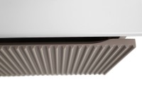 Тумба с раковиной BelBagno Uno 80 подвесная, 1 ящик, матовая бежевая