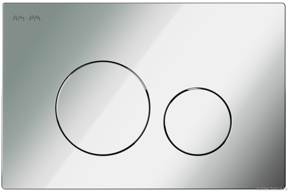 Кнопка смыва для унитаза AM.PM Pro L I049051 пластик, цвет глянцевый хром