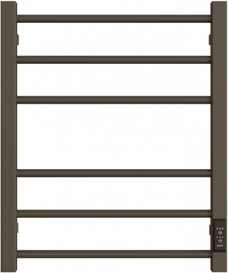 Полотенцесушитель электрический Двин S plaza neo 60/50 чёрный матовый