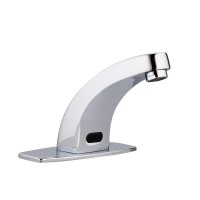 Смеситель для раковины F512-1 FRAP СЕНСОРНЫЙ (литой, п/шпильку, хром, латунь)