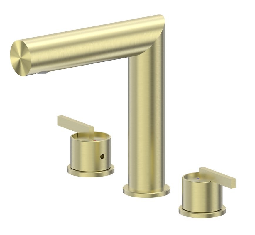 Смеситель для раковины Abber Perfekte 316 AF8A08BG золото брашированное