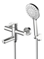 Смеситель для ванны с душем Agger Easy A3121222 сатин матовый Смеситель для ванны с душем Agger Easy A3121222 сатин матовый