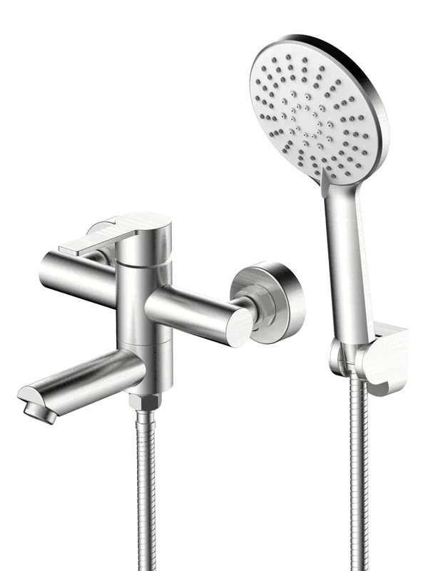 Смеситель для ванны с душем Agger Easy A3121222 сатин матовый