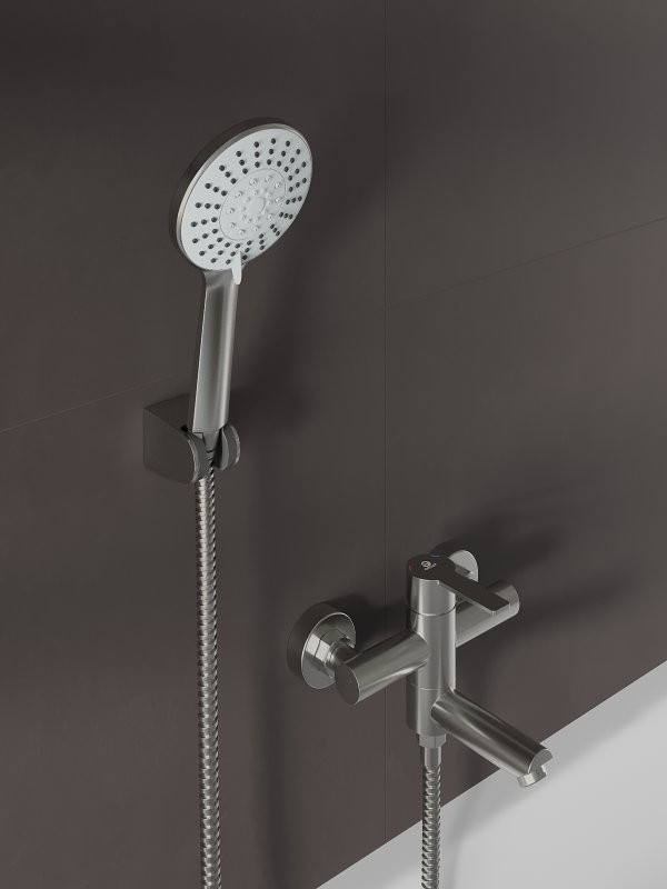 Смеситель для ванны с душем Agger Easy A3121222 сатин матовый