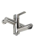 Смеситель для ванны с душем Agger Easy A3121222 сатин матовый Смеситель для ванны с душем Agger Easy A3121222 сатин матовый