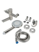 Смеситель для ванны с душем Agger Easy A3121222 сатин матовый Смеситель для ванны с душем Agger Easy A3121222 сатин матовый