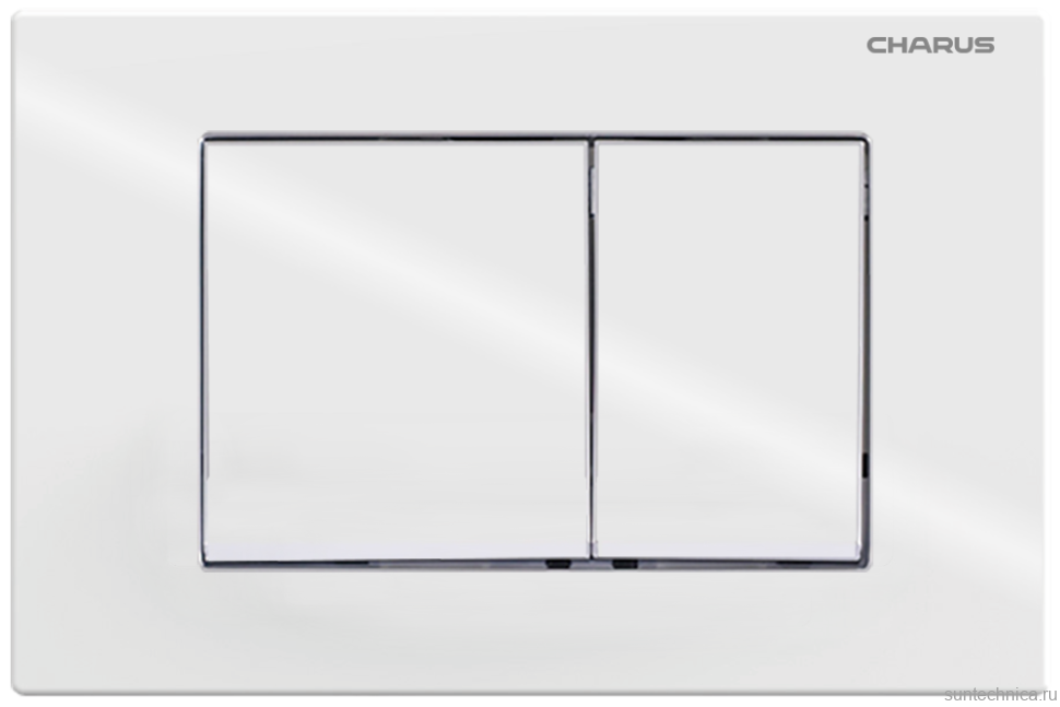 Кнопка смыва CHARUS Minimalista FP.310.11.01 белый агат