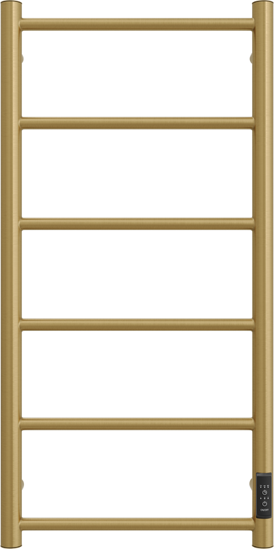 Полотенцесушитель электрический Двин J Neo 80х40, матовое золото