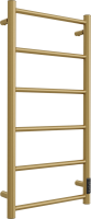 Полотенцесушитель электрический Двин J Neo 80х40, матовое золото