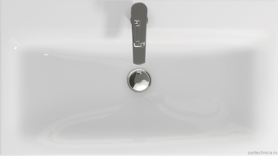 Мебель для ванной комнаты SanStar Riana 80 подвесная, grey, раковина Moduo 80