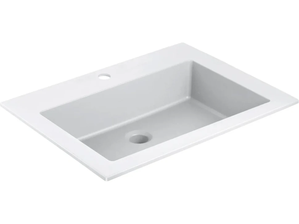 Тумба с раковиной Vincea Luka 60 2 ящика,темный дуб