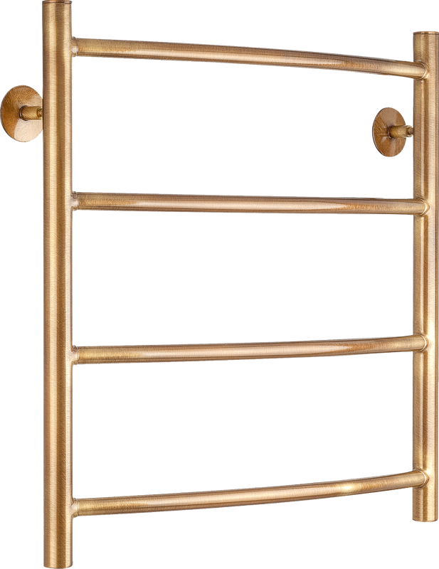 Полотенцесушитель водяной Secado Милан 1 плюс 55x55 см, бронза, лесенка, латунь