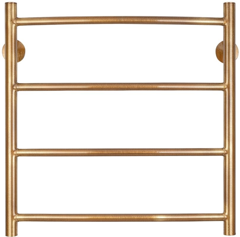 Полотенцесушитель водяной Secado Милан 1 плюс 55x55 см, бронза, лесенка, латунь