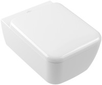 Унитаз подвесной Villeroy & Boch Skyla 4682CL01 безободковый, сиденье с микролифтом, альпийский белый