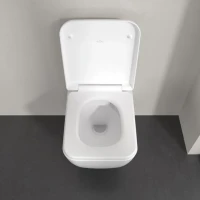 Унитаз подвесной Villeroy & Boch Skyla 4682CL01 безободковый, сиденье с микролифтом, альпийский белый