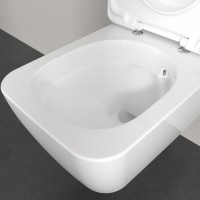 Унитаз подвесной Villeroy & Boch Skyla 4682CL01 безободковый, сиденье с микролифтом, альпийский белый
