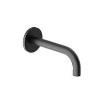 Душевая система с тропическим душем Damixa Scandinavian Pure 936510300 черный матовый, скрытого монтажа, смеситель для 3 потребителей, излив, встраиваемый душевой комплект, гарантия 10 лет, Дания