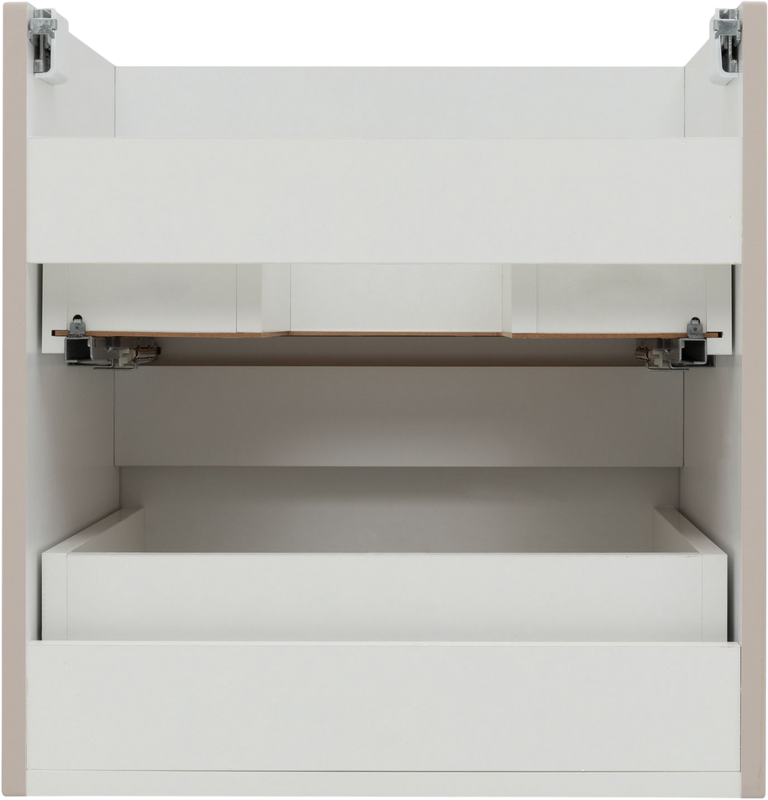 Мебель для ванной комнаты Aquanet Вега 2.0 50 подвесная, бежевая матовая