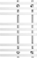 Полотенцесушитель электрический Secado Понтида 3, R 80x50 см, подключение справа, хром, лесенка