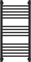 Полотенцесушитель водяной Сунержа Богема + 80x40, черный матовый