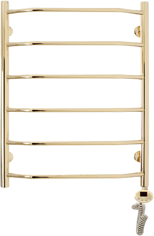 Полотенцесушитель электрический Domoterm Лаура П6 60x80, правый, золото