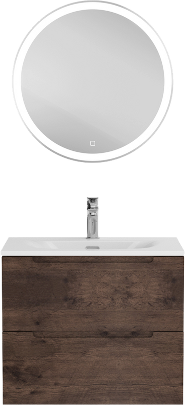 Мебель для ванной комнаты BelBagno Etna 70 rovere moro, раковина BB-8099-70