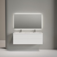 Мебель для ванной комнаты Sancos Folk 140 подвесная, bianco, раковина CN7022