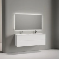 Мебель для ванной комнаты Sancos Folk 140 подвесная, bianco, раковина CN7022