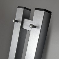 Полотенцесушитель электрический Indigo Style Pro LSPRE120-10GFMRt graphite metallic