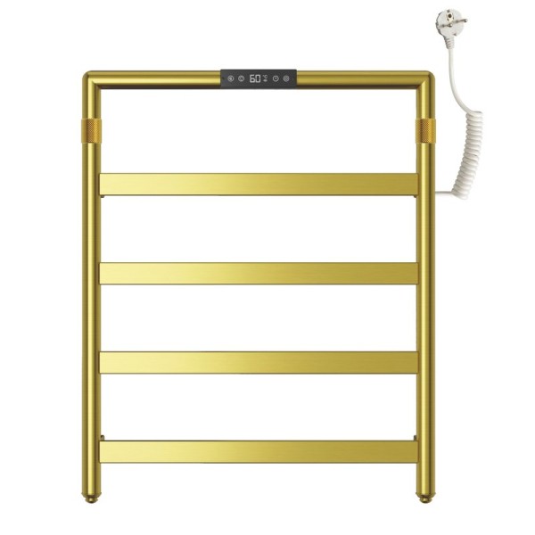 Полотенцесушитель электрический Wonzon & Woghand WW-A6014-BG брашированное золото