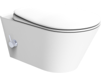 Унитаз подвесной Boheme Avva 972-2-MW с функцией биде, белый матовый