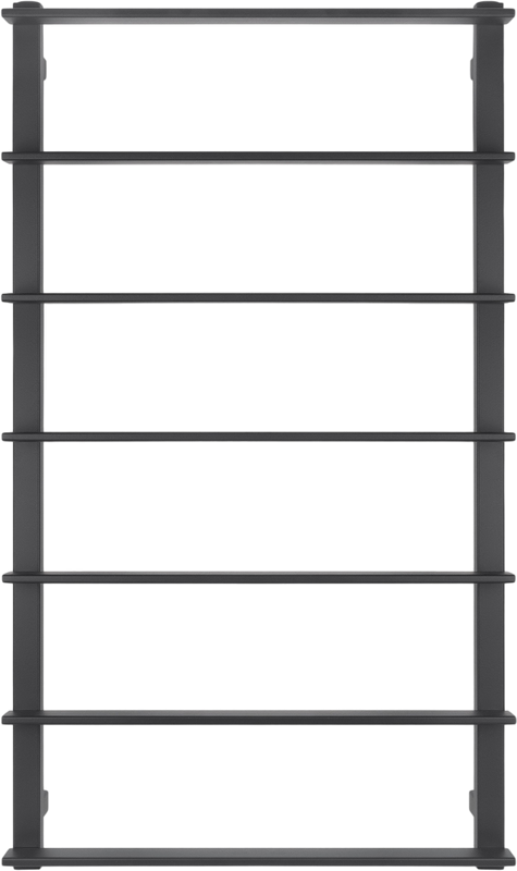 Полотенцесушитель электрический Secado Лорето 100х50 105x55 см, подключение справа, черный матовый, лесенка