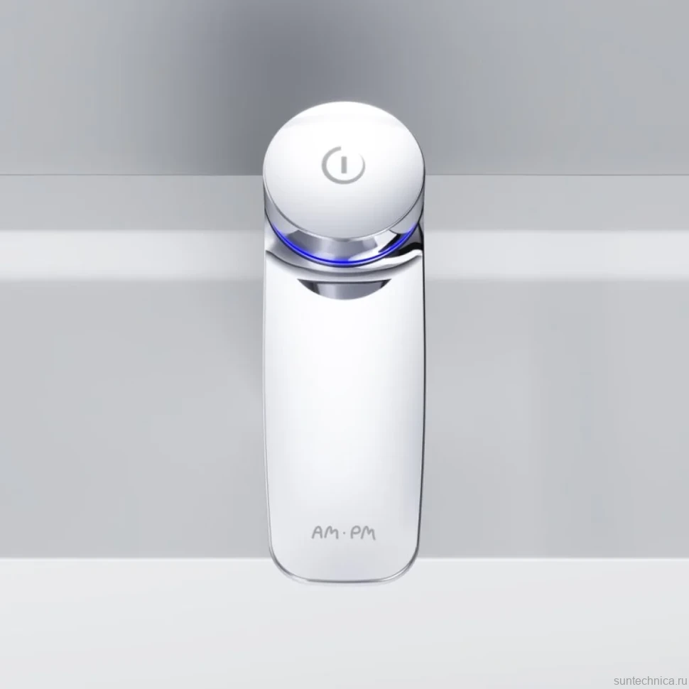 Термостатический смеситель AM.PM Inspire V2.0 F50A82400 TouchReel электронный с донным клапаном