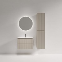 Тумба для ванной подвесная Snob R 690х390х500, Beige Soft, SNR70/39CE Тумба для ванной подвесная Snob R 690х390х500, Beige Soft, SNR70/39CE