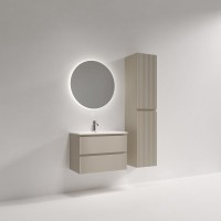 Тумба для ванной подвесная Snob R 690х390х500, Beige Soft, SNR70/39CE Тумба для ванной подвесная Snob R 690х390х500, Beige Soft, SNR70/39CE