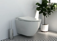 Унитаз подвесной VitrA Sanibelle 7551B003-0075 безободковый, с микролифтом