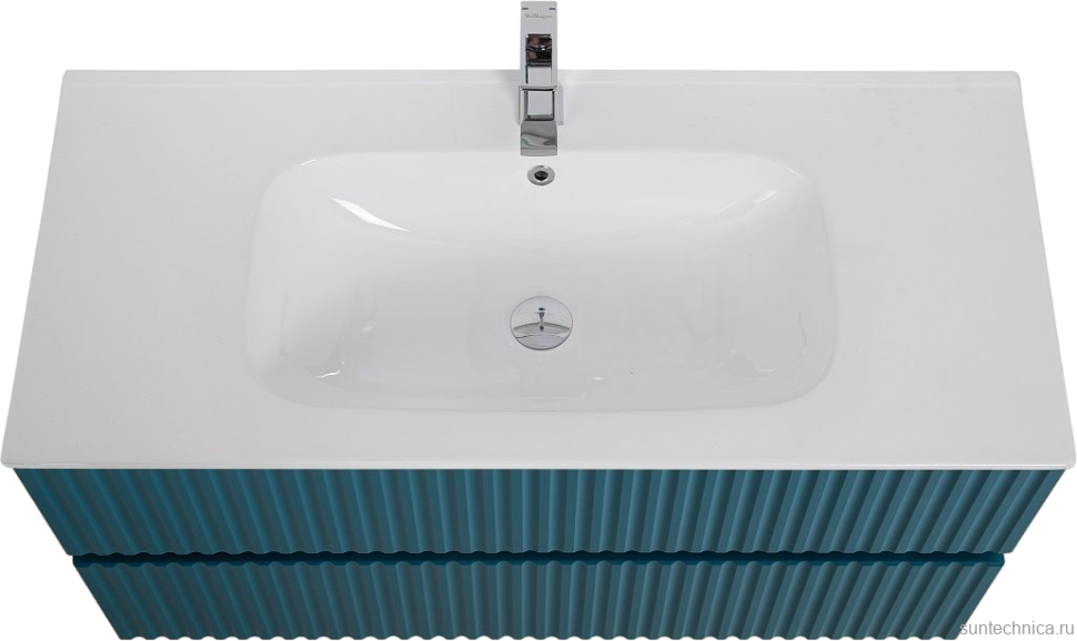 Тумба под раковину Art&Max Torino 90 подвесная, аквамарин