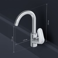 Смеситель для раковины AM.PM Like F8002700 Смеситель для раковины AM.PM Like F8002700