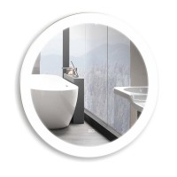 Зеркало MIXLINE "Перла-2" D770 сенсорный выключатель, светодиодная подсветка + подогрев Зеркало MIXLINE "Перла-2" D770 сенсорный выключатель, светодиодная подсветка + подогрев