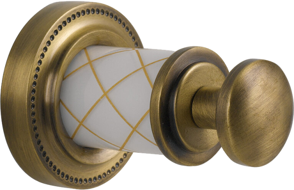 Крючок Boheme Murano 10906-W-BR бронза